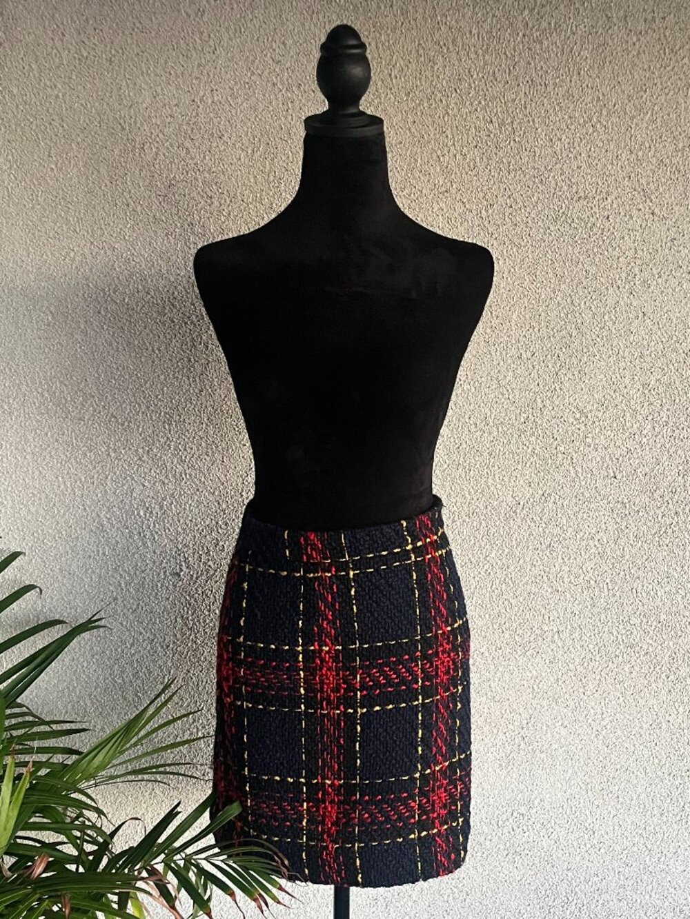 Preppy Tweed Skirt